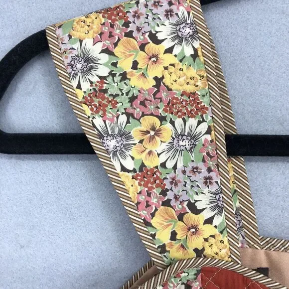 Vintage Anna Belinda Womens Dress Boho Hippie Cottage Brown Small S - Picture 4 of 12